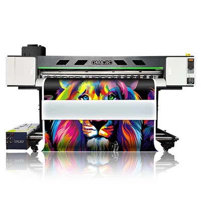 1,8 m UV-rullist rullini printer